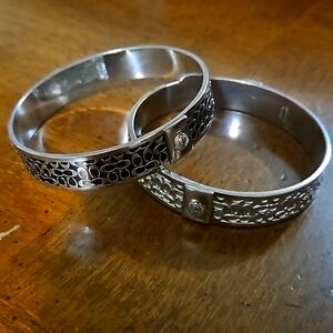 Coach bangles